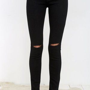 Just Black High Rise Jeans